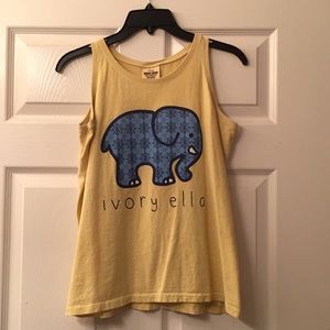 Ivory Ella yellow tank top